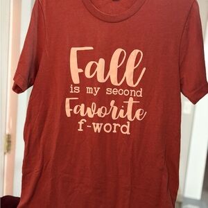 Bella Canvas Rust T-Shirt